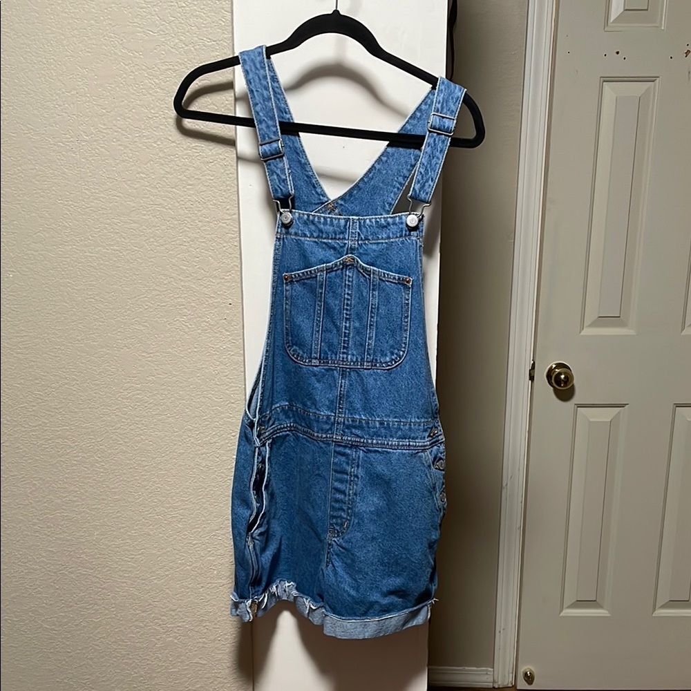 Old Navy Light Blue Denim Overalls